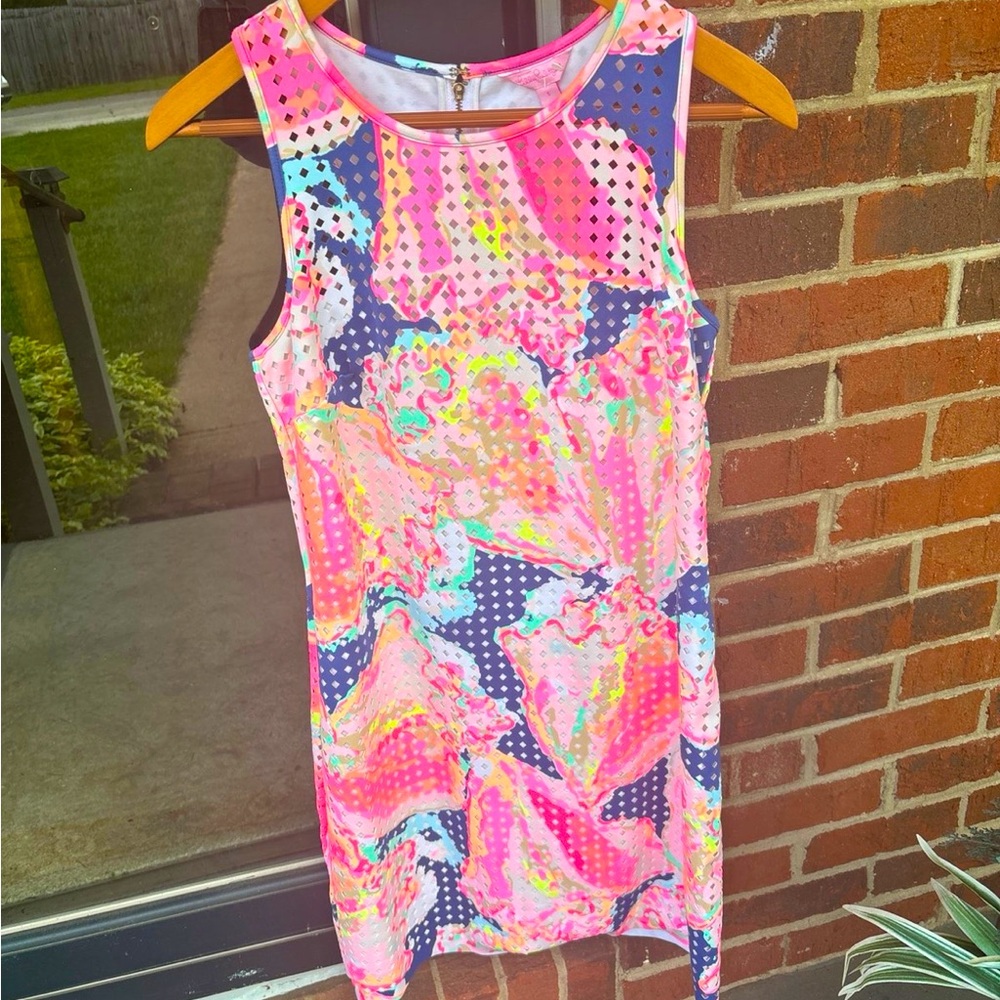 Lilly Pulitzer dress womens size small pink